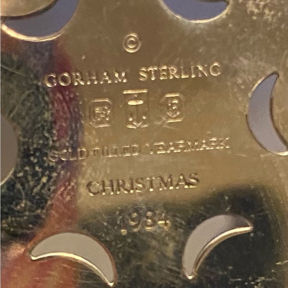 Gorham Bronze Snowflake Ornaments - Picture 5 of 5